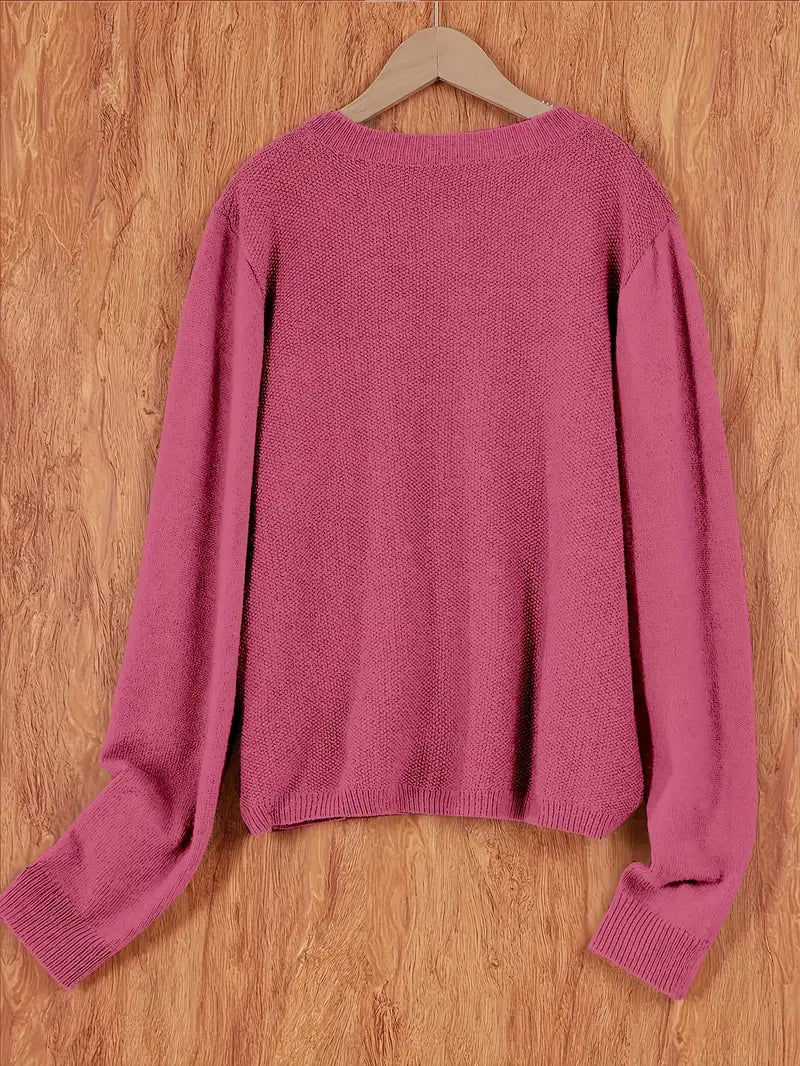Cardigan oversize femme à poches, neuf coloris, du S au 2XL