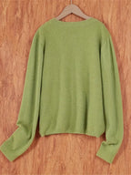 Cardigan oversize femme à poches, neuf coloris, du S au 2XL