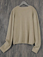 Cardigan oversize femme à poches, neuf coloris, du S au 2XL