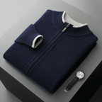 Cardigan homme à zip intégral, coupe régulière, du S au 3XL