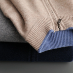 Cardigan homme à zip intégral, coupe régulière, du S au 3XL