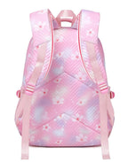 Cartable enfant en polyester 44 x 34 x 17 cm, bretelles rembourrées