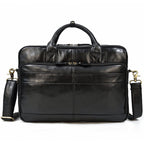 Cartable homme en cuir pour ordinateur 15,6 pouces, trois coloris