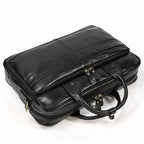 Cartable homme en cuir pour ordinateur 15,6 pouces, trois coloris