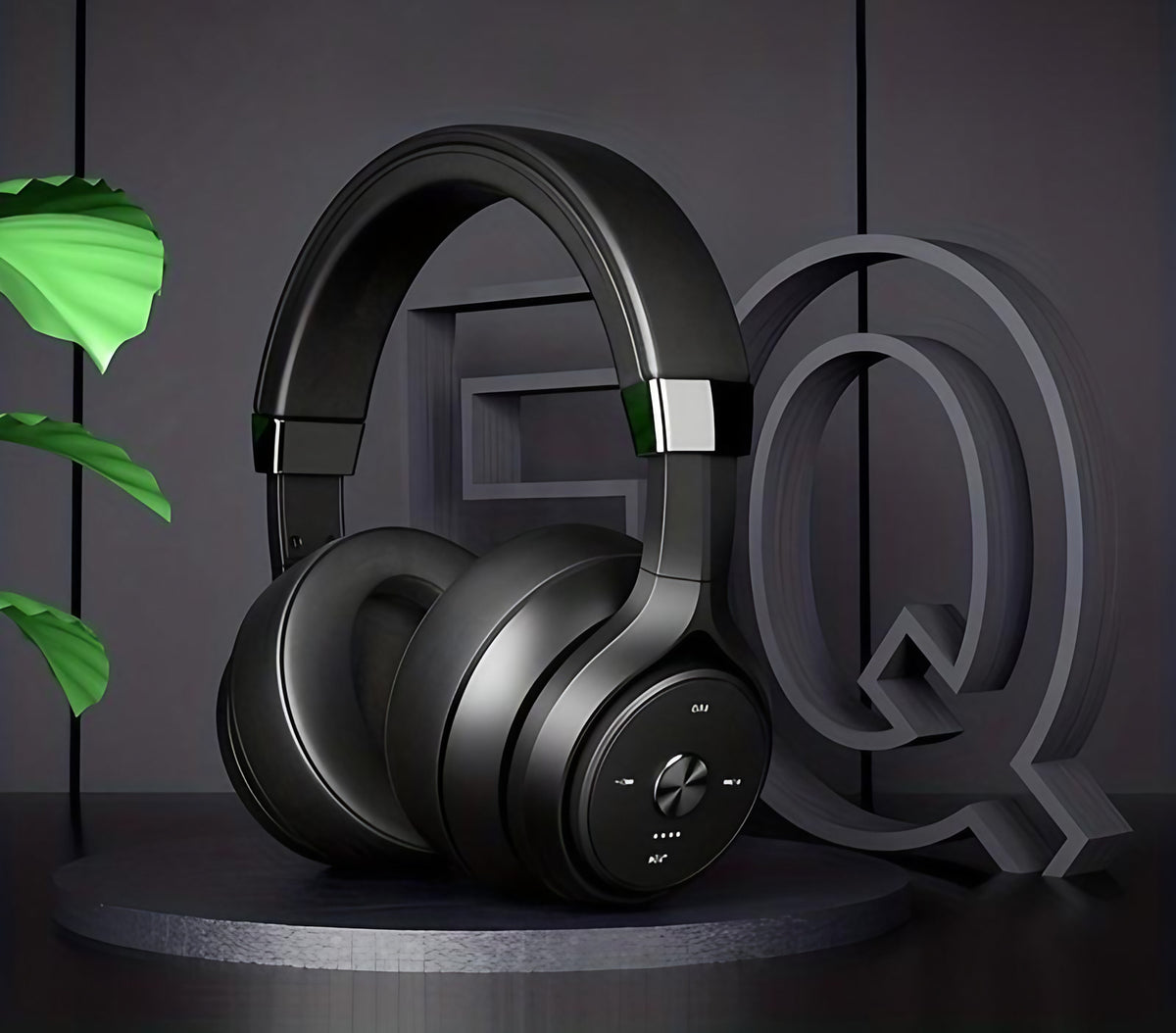 Casque Bluetooth supra-auriculaire pliable, 30 heures d'écoute