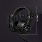 Casque Bluetooth supra-auriculaire pliable, 30 heures d'écoute