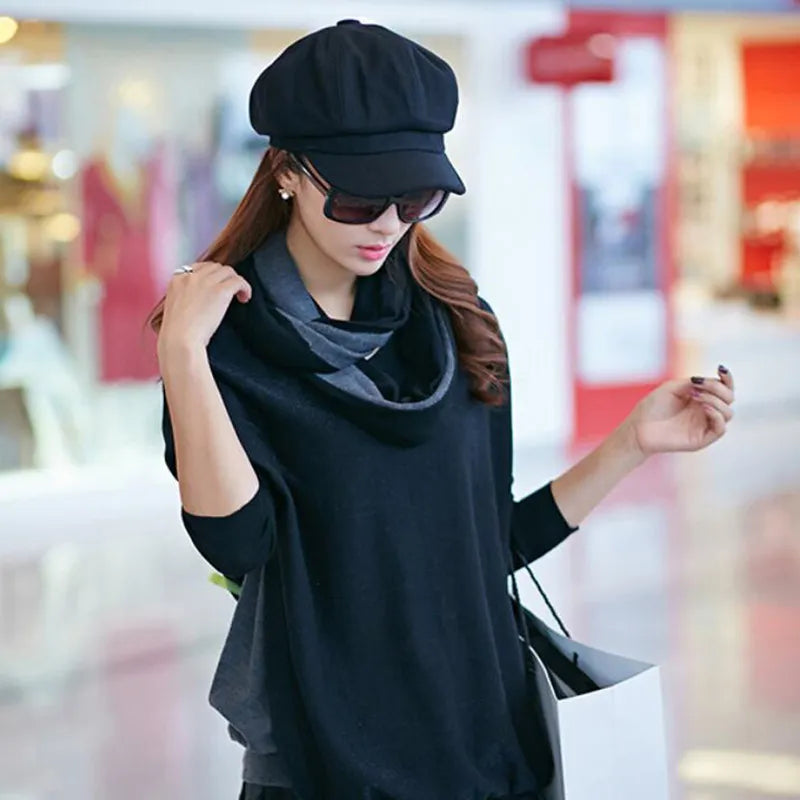Casquette ballon mixte style vintage pour l'hiver, quatre coloris