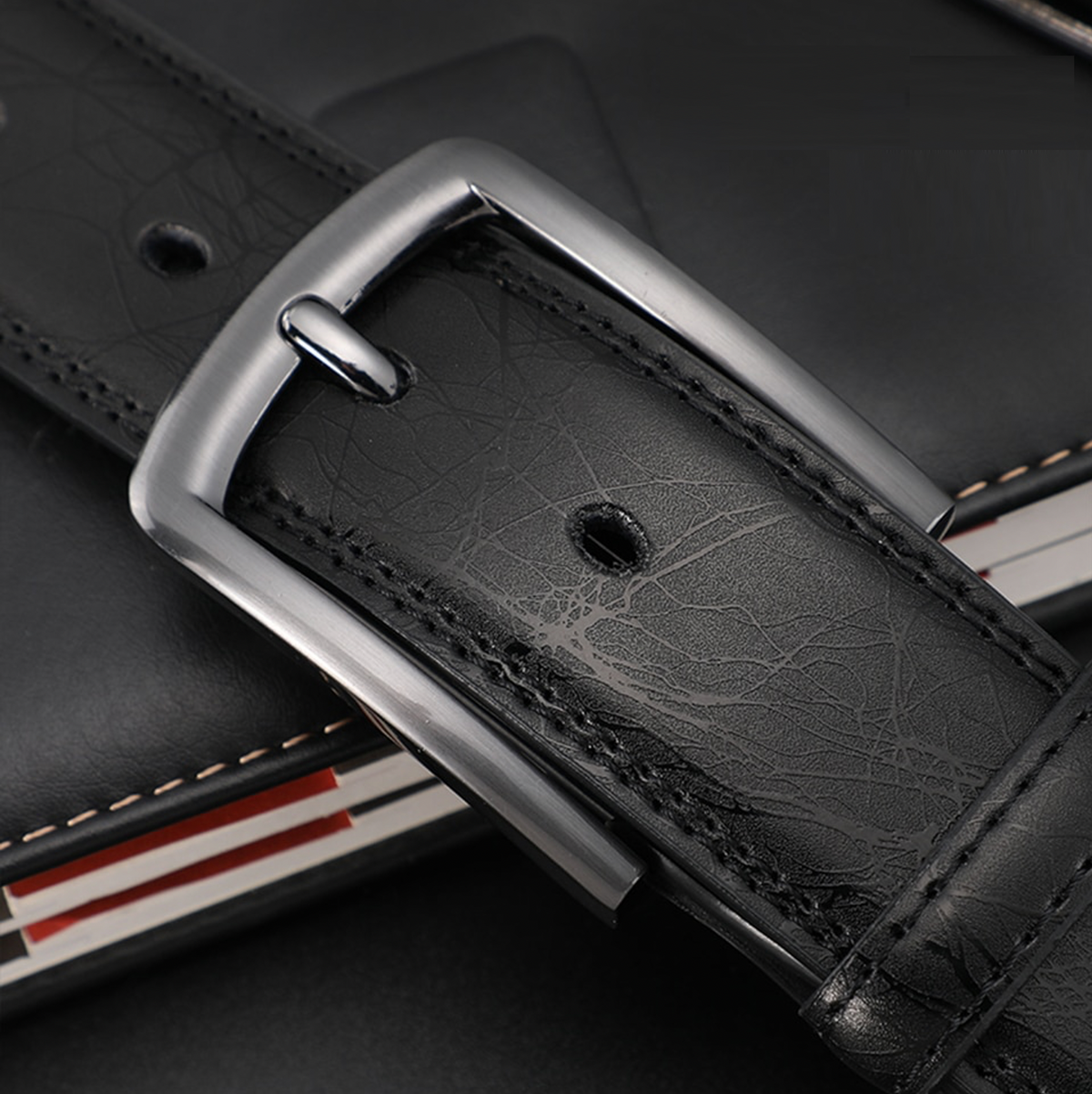 Ceinture homme classique, trois longueurs, noir ou marron