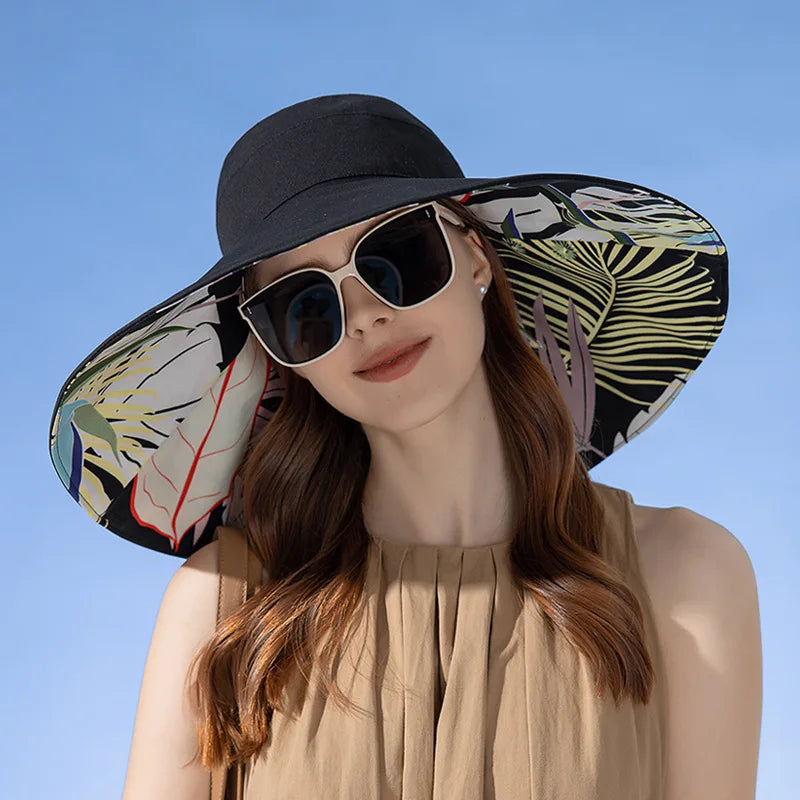 Bob femme réversible pour l'été, quatre coloris