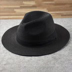 Chapeau de soleil mixte, tour de tête ajustable, cinq coloris, noir