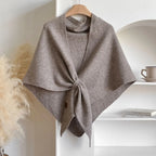 Écharpe triangulaire femme 180 x 70 cm, automne et hiver, gris clair