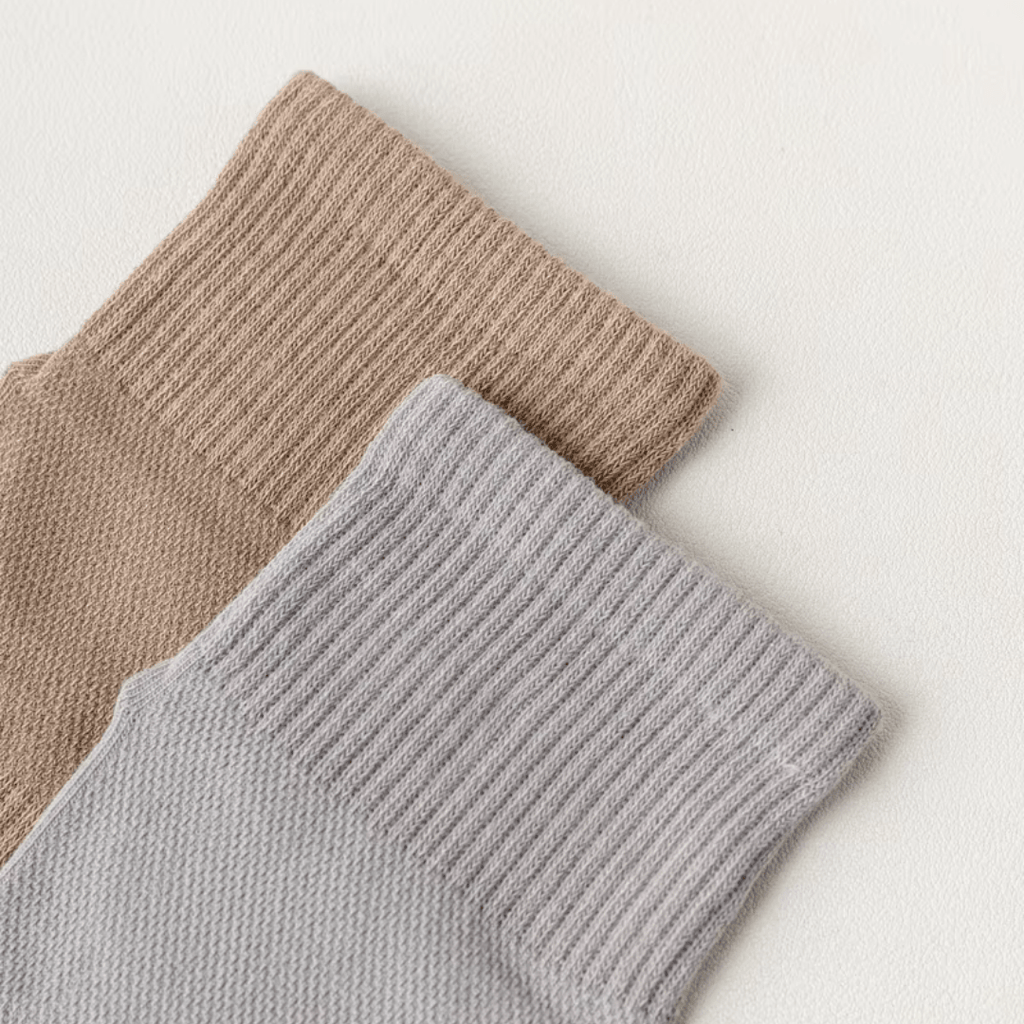 Chaussettes à cinq doigts en coton, femme et homme