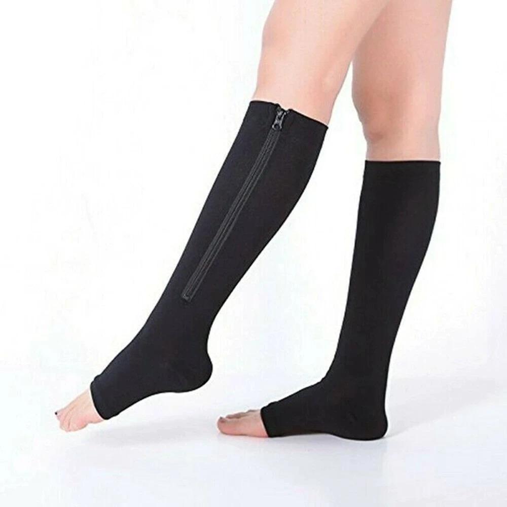 Chaussettes de compression mixtes 20-30 mmHg, sans coutures