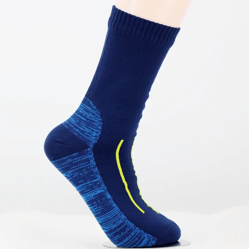Chaussettes imperméables unisexe en nylon, coutures plates