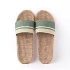 Chaussons d'été femme ouverts, semelle légère, cinq coloris, vert