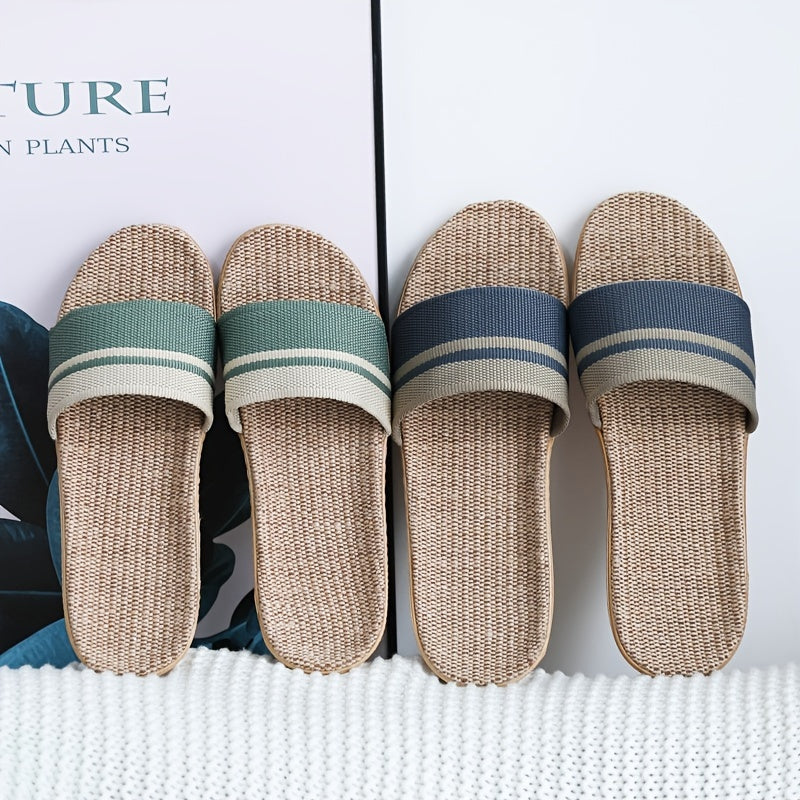 Chaussons d'été femme ouverts, semelle légère, cinq coloris