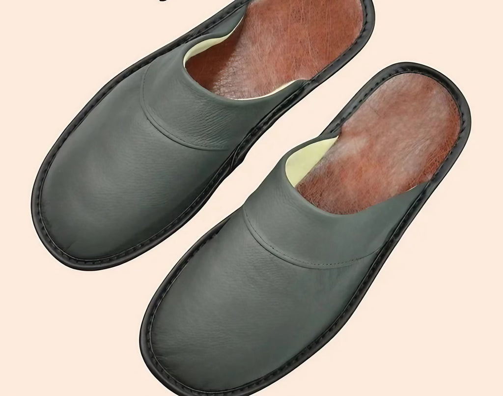 Chaussons femme ouverts à l'arrière, neuf coloris, 36 au 45, gris