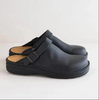 Chaussons à chaussant large et semelle rembourrée, du 38 au 47, noir