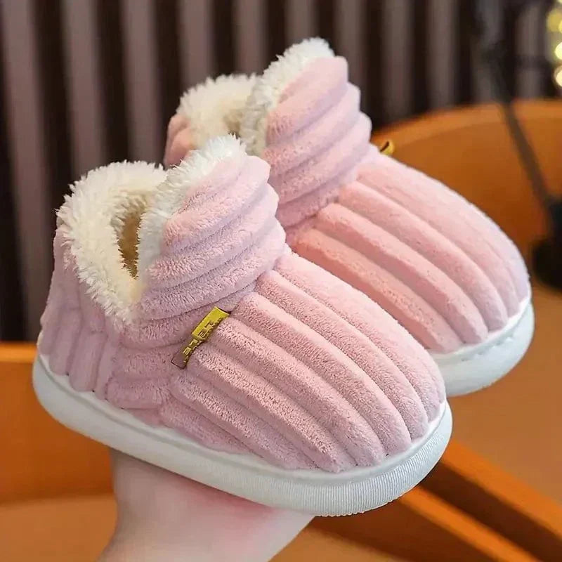 Chaussons femme à doublure douce, semelle antidérapante