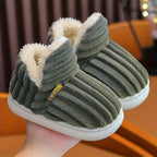 Chaussons femme à doublure douce, semelle antidérapante