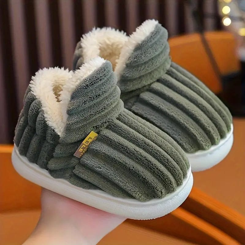 Chaussons femme à doublure douce, semelle antidérapante