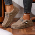 Chaussons femme chauds pour l'intérieur et l'extérieur, six coloris, kaki