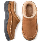 Chaussons montants homme, semelle antidérapante, cinq coloris, kaki