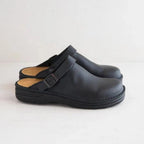 Chaussons homme à enfiler, semelle antidérapante, du 38 au 44, noir