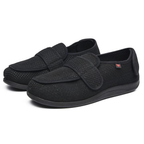 Chaussons orthopédiques à sangles réglables, du 35 au 48, noir
