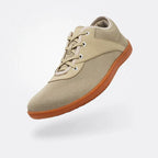 Chaussures anatomiques femme, semelle intérieure amortissante, beige