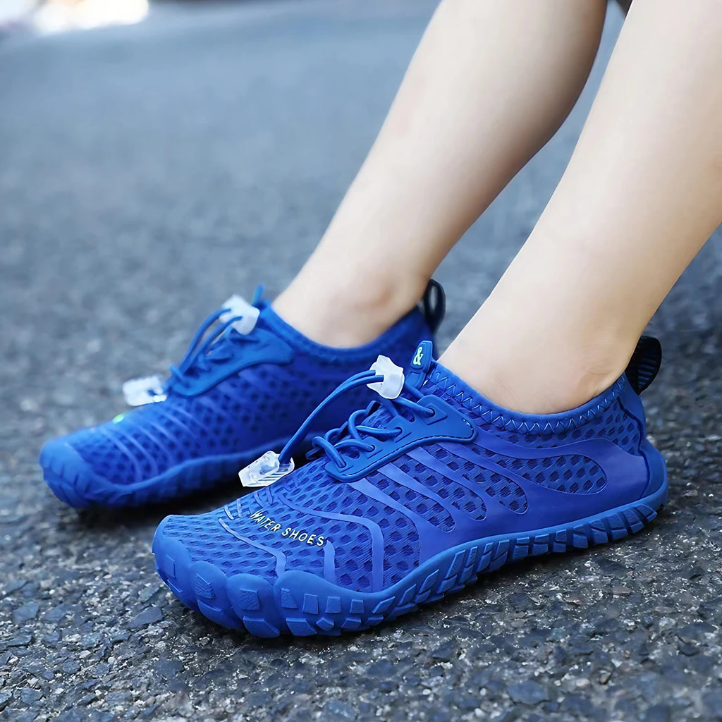 Chaussures d'eau enfant pour plage et piscine, du 29 au 38, bleu