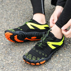 Chaussures aquatiques pieds nus mixtes, semelle souple antidérapante