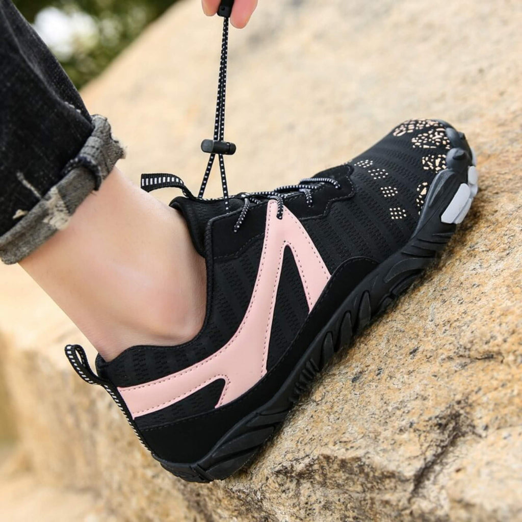 Chaussures aquatiques pieds nus mixtes, semelle souple antidérapante