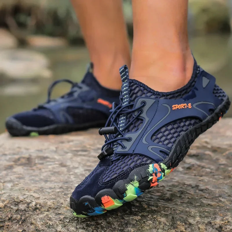 Chaussures aquatiques mixtes à séchage rapide, semelle antidérapante