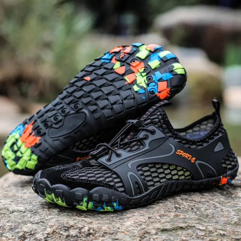Chaussures aquatiques mixtes à séchage rapide, semelle antidérapante