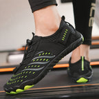 Chaussures aquatiques unisexes à lacets, œillets de drainage