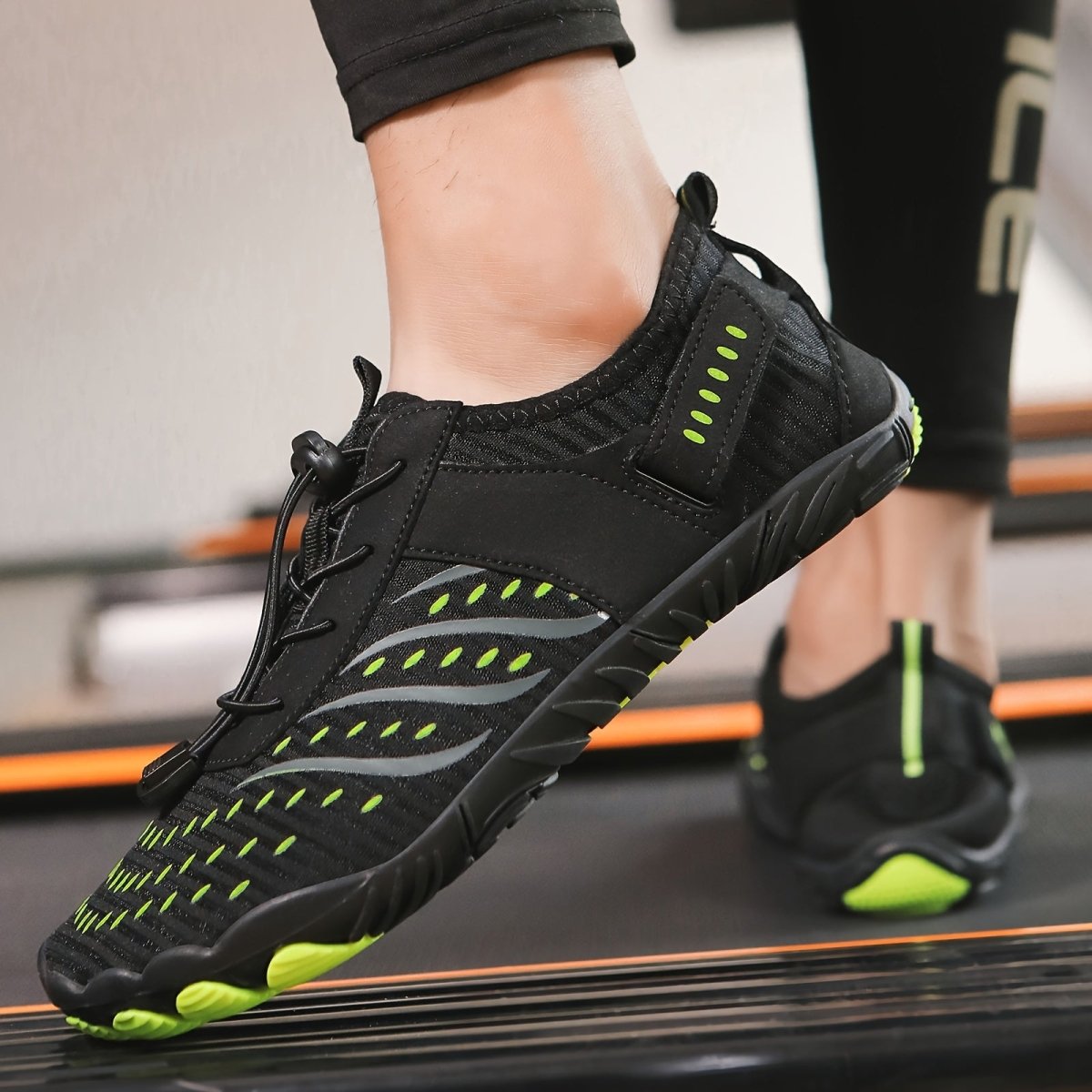 Chaussures aquatiques unisexes à lacets, œillets de drainage