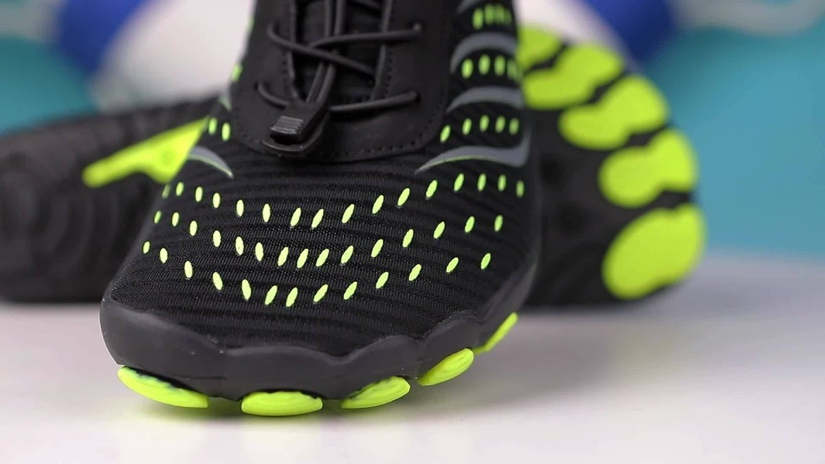 Chaussures aquatiques unisexes à lacets, œillets de drainage