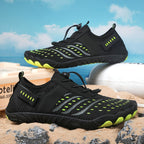 Chaussures aquatiques unisexes à lacets, œillets de drainage