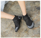 Chaussures aquatiques montantes mixtes, sensation pieds nus