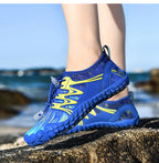 Chaussures d'eau pieds nus enfant et femme, du 26 au 38