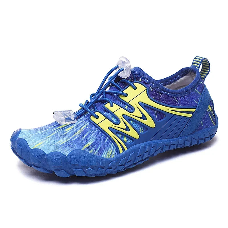 Chaussures d'eau pieds nus enfant et femme, du 26 au 38