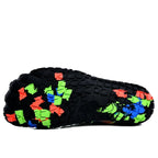 Chaussures aquatiques pieds nus mixtes, semelle en caoutchouc