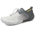 Chaussures aquatiques pieds nus à cinq doigts, mixtes, 36 au 47, gris