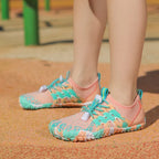 Chaussures aquatiques pieds nus mixtes, semelle antidérapante