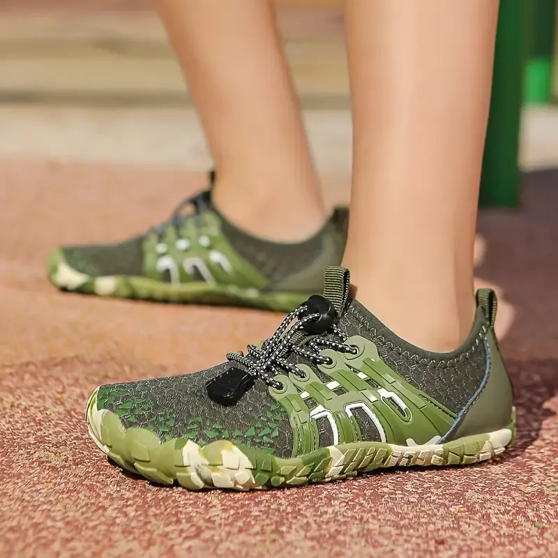 Chaussures aquatiques pieds nus mixtes, semelle antidérapante