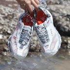 Chaussures aquatiques femme pour la randonnée, légères