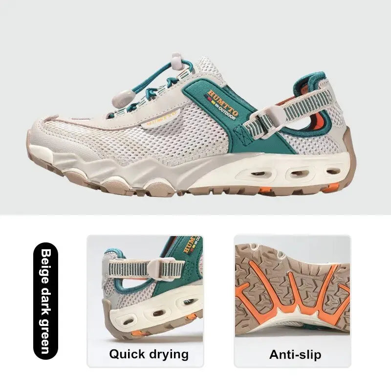 Chaussures aquatiques femme pour la randonnée, légères