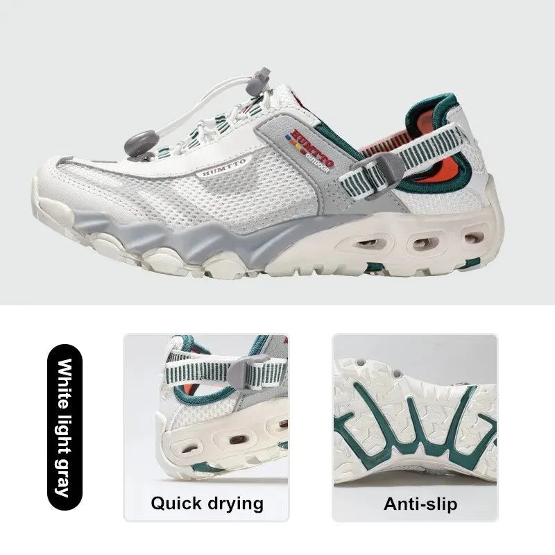 Chaussures aquatiques femme pour la randonnée, légères
