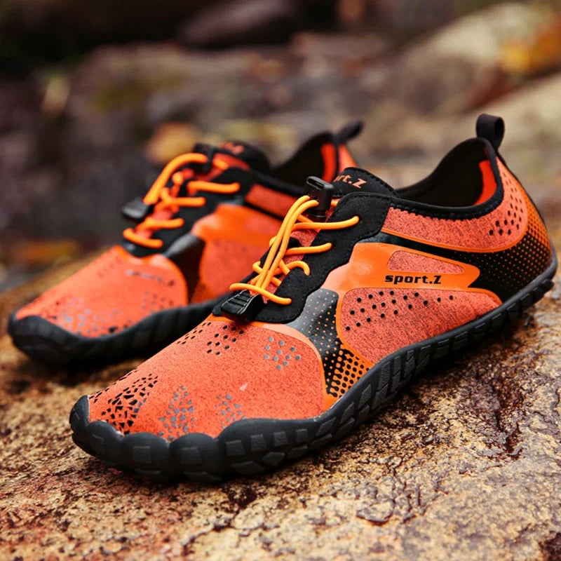 Chaussures d'eau mixtes respirantes, semelle antidérapante
